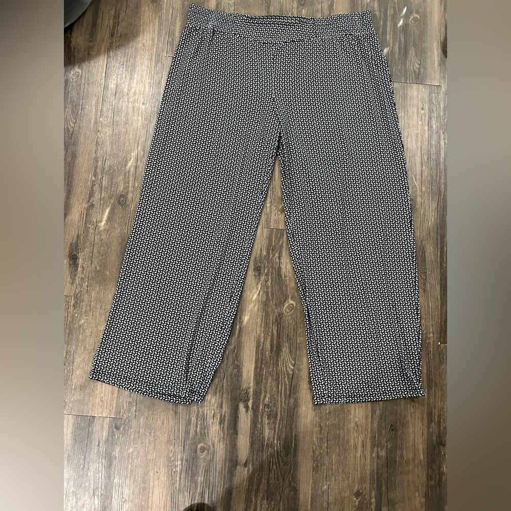 Premise Women‎ Multi Color Geometric Wide Leg Pants